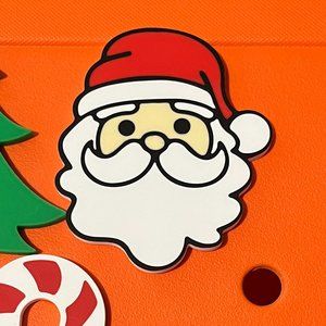 Santa Bogg Charm-Christmas Bogg Charm-New!